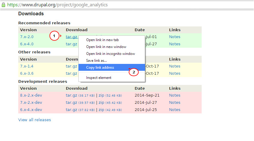 drupal 7 x how to add google analytics tracking code