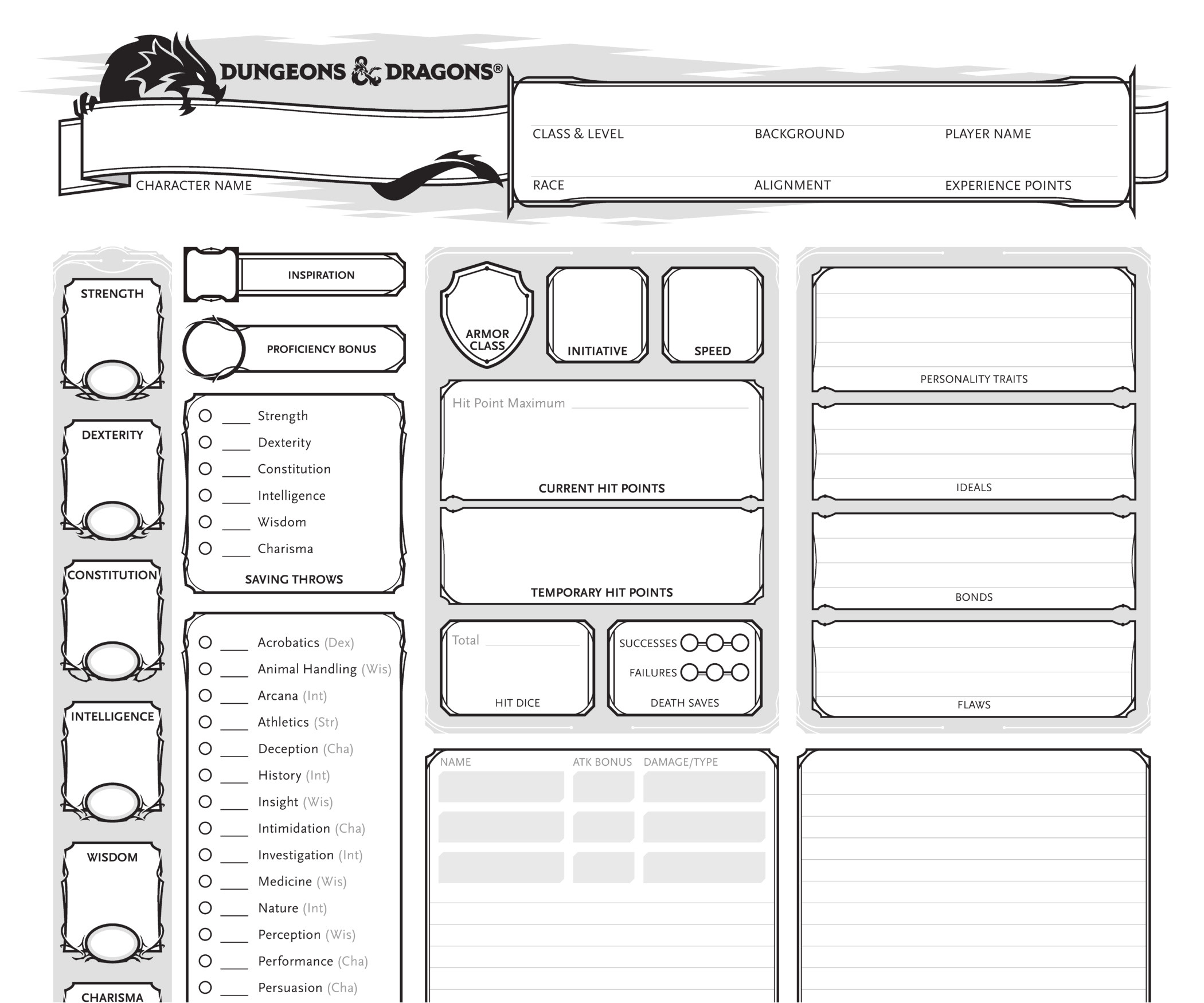 creating a dd 5e character for beginners