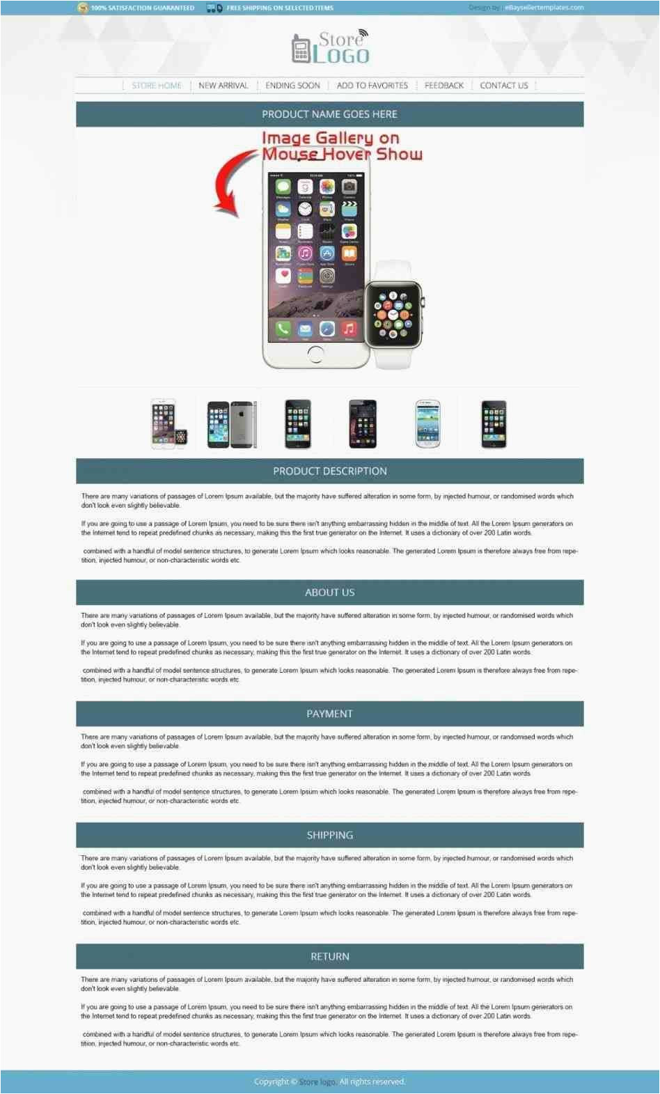 Ebay Listing Template Generator Beautiful Free Ebay Store Templates Kinoweb org