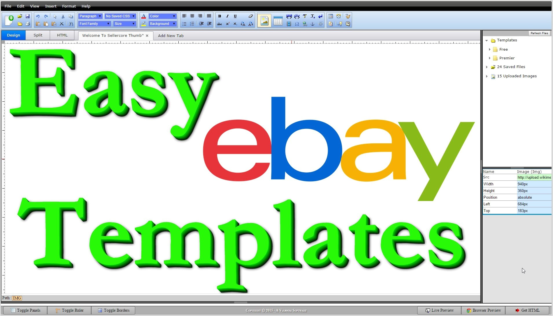 ebay storefront template tutorial