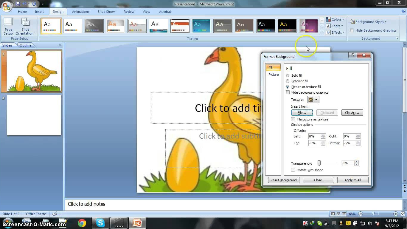 how to edit a powerpoint template office 2010