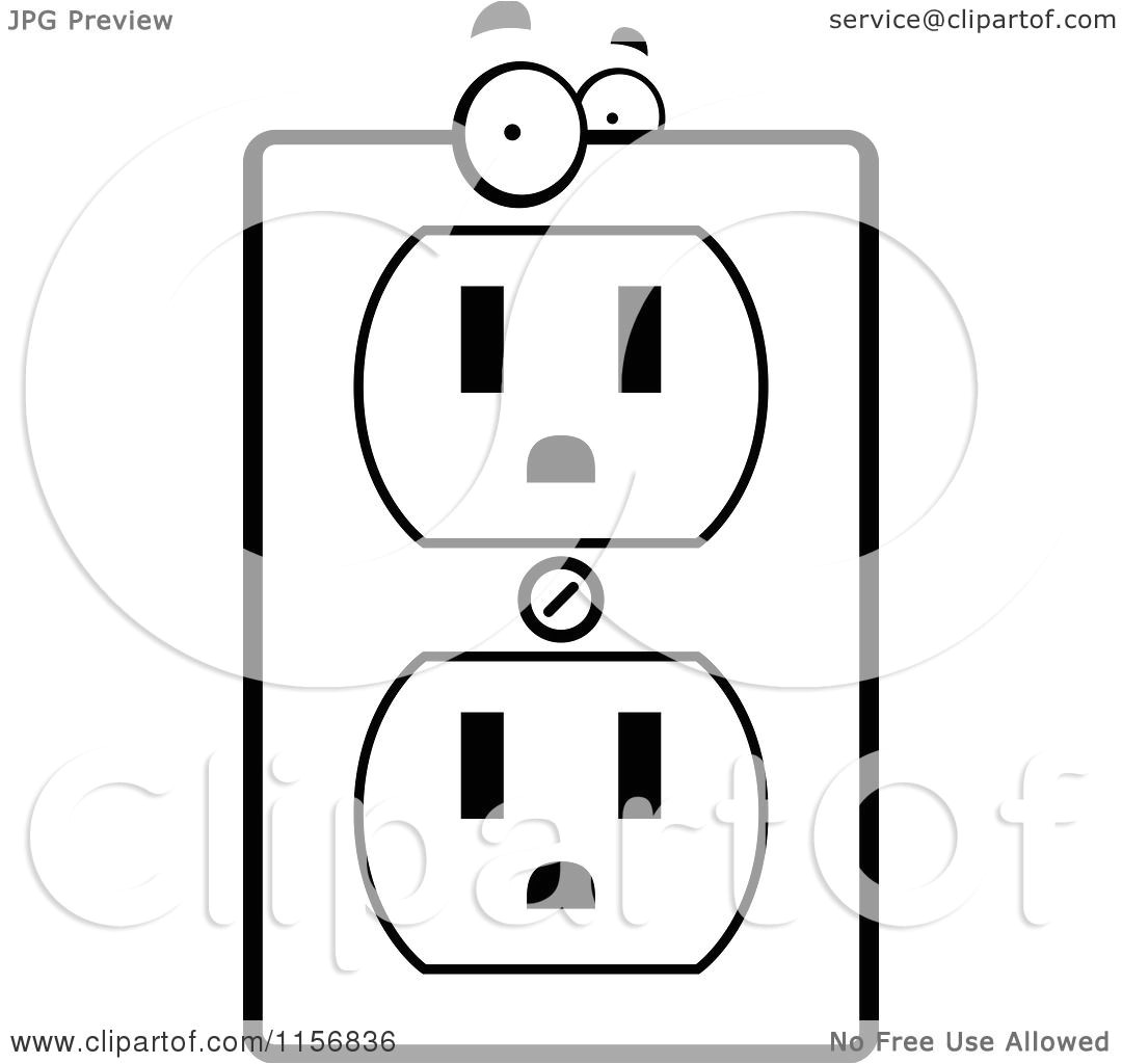 electrical outlet coloring pages sketch templates