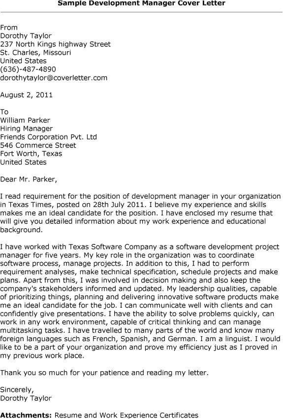 what is a good cover letter for job application