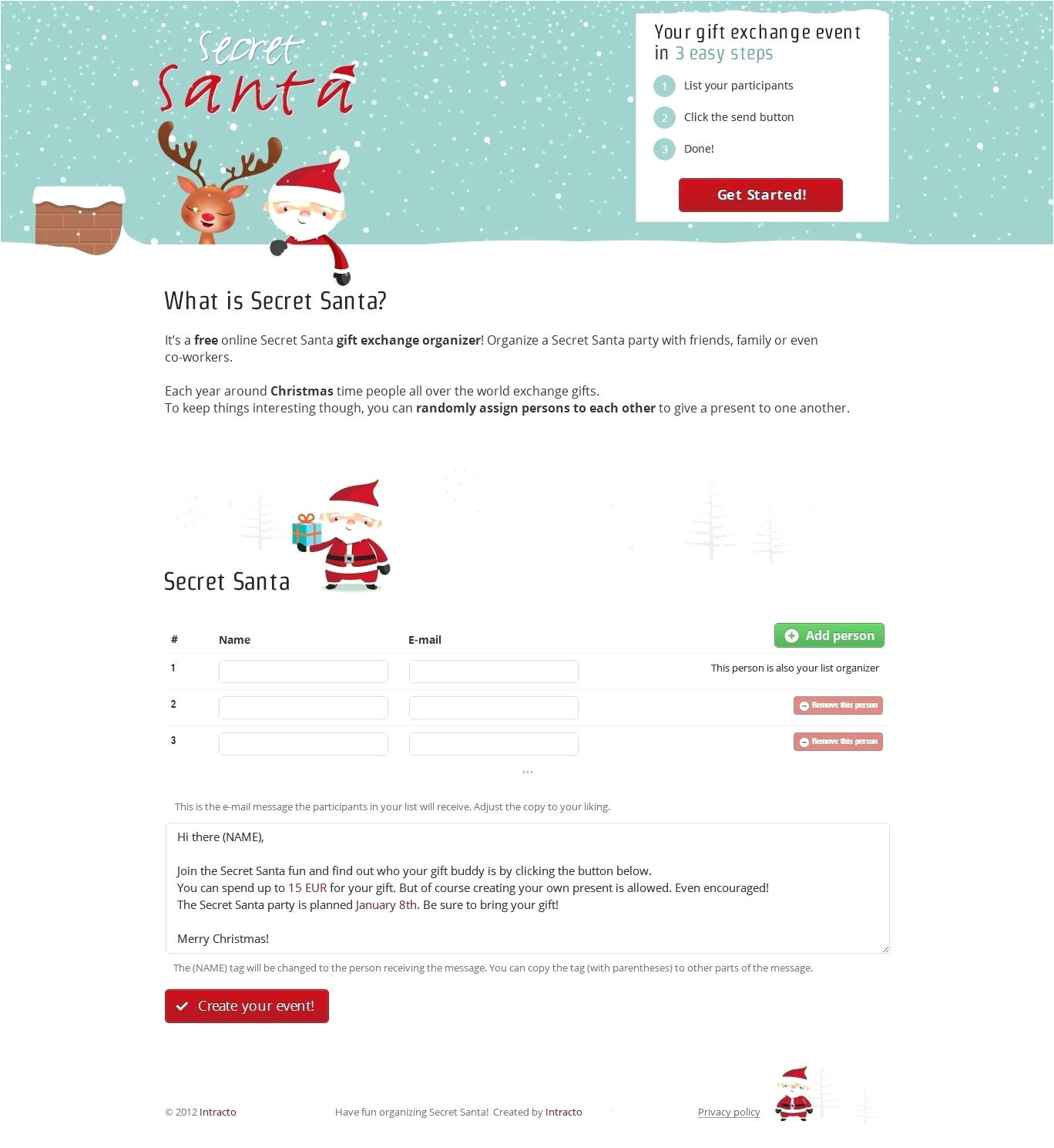 exchange email template
