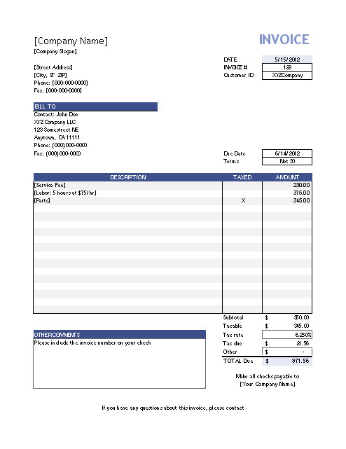 invoice assistant