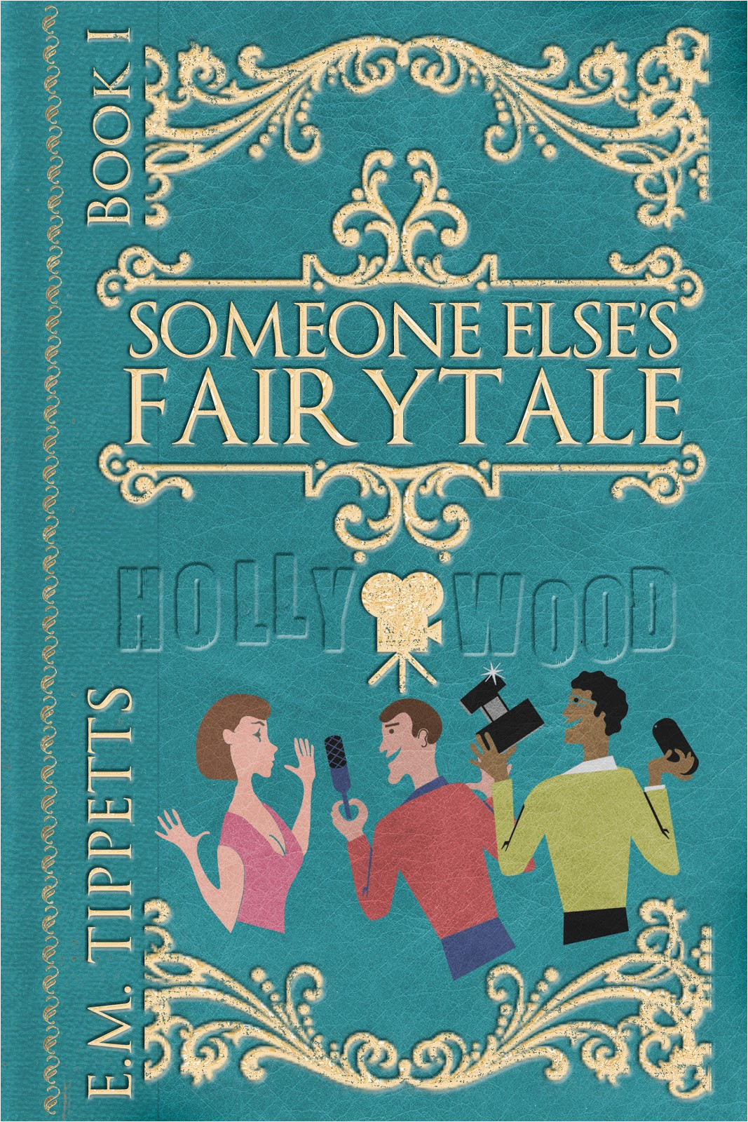 fairy tale book cover template