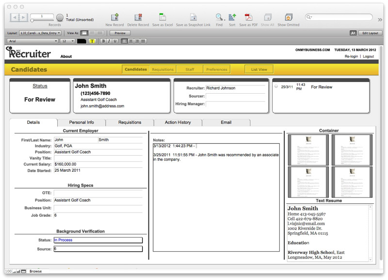 Filemaker Go Templates Filemaker Go Templates Free Template Design