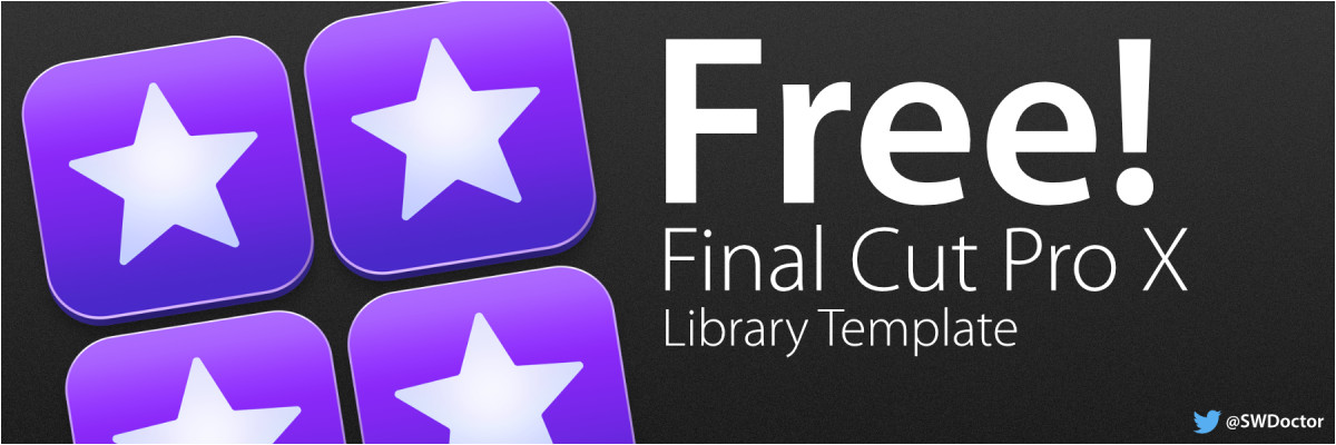 free final cut pro x library template