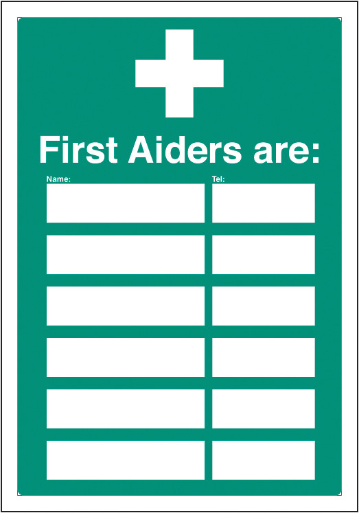First Aid Poster Template Williamson ga us