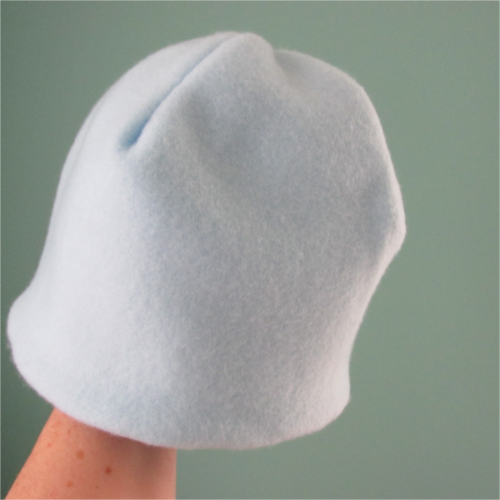 make simple fleece hat