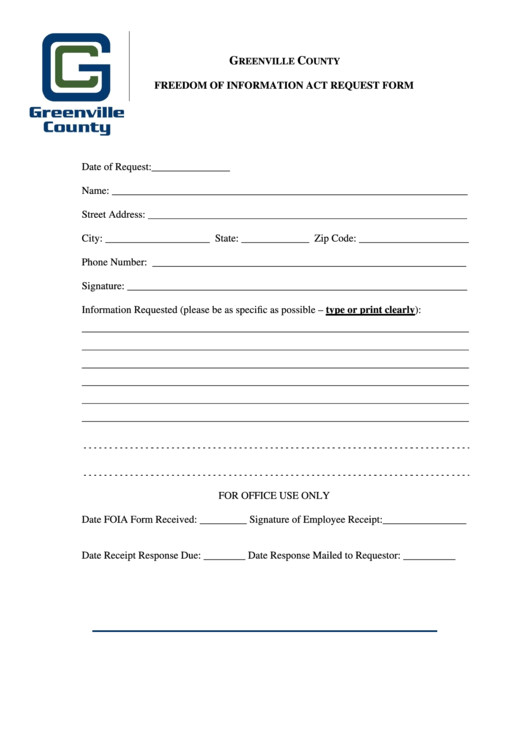 foia request form greenville county