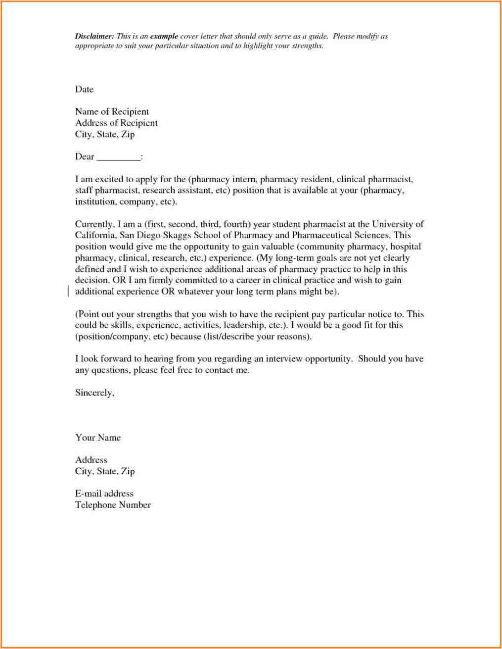 cover letter examples forbes