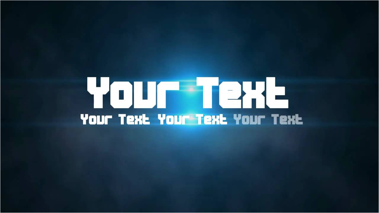 Free Animated Video Intro Templates Free Template Flash Text Animation Intro Youtube