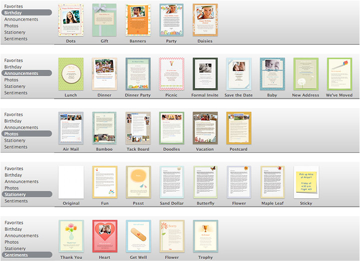 Free Apple Mail Stationery Templates Apple Mail Use Stationary to Impress Friends Family
