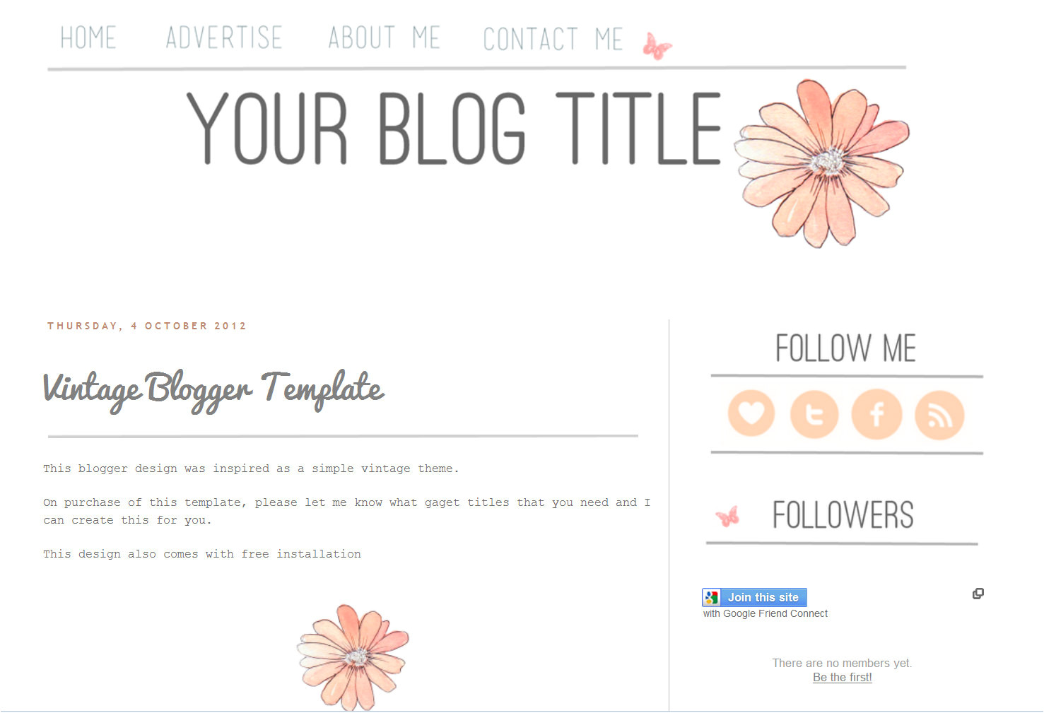 Free Blog Templates for Blogspot Free Blog Templates Cyberuse