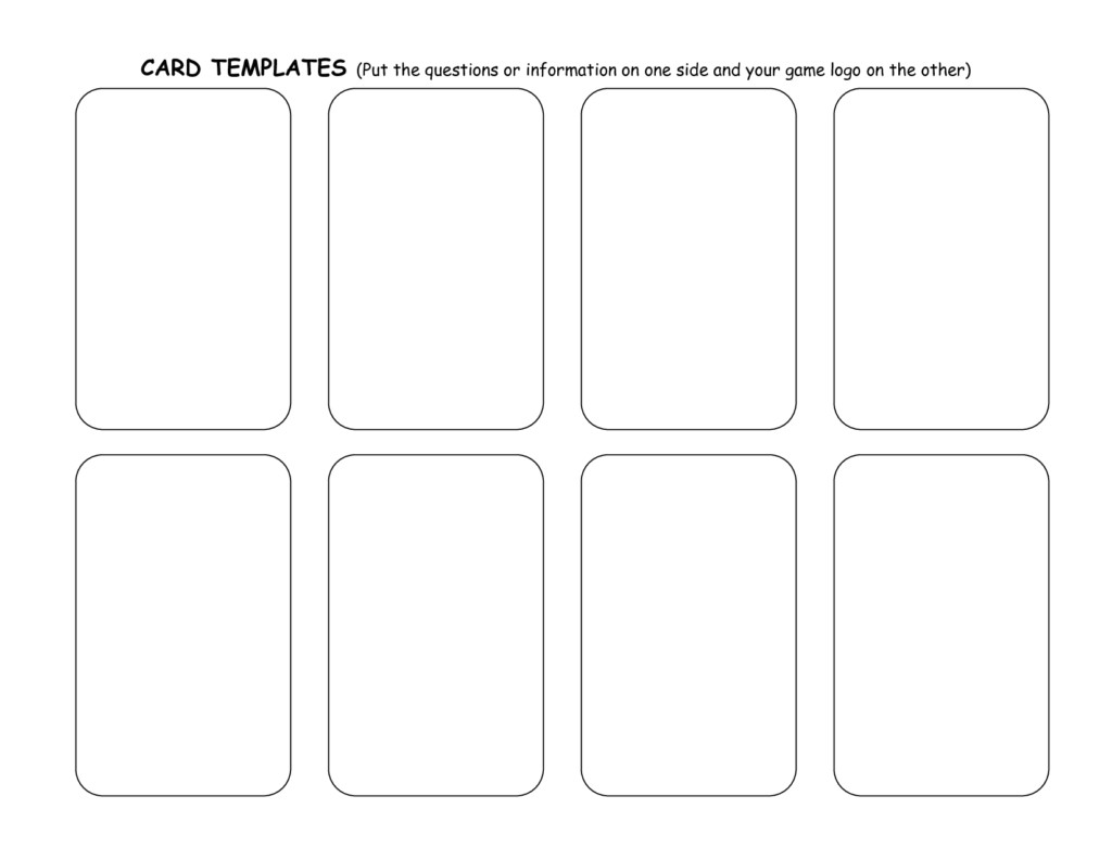 card templates