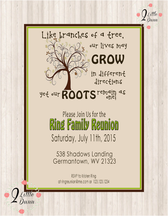 Free Family Reunion Invitations Templates Download 35 Family Reunion Invitation Templates Psd Vector Eps