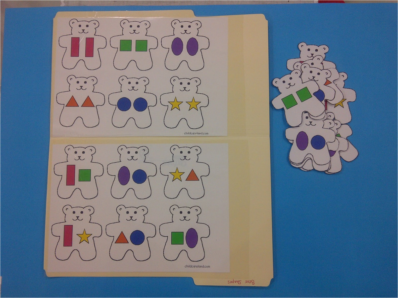 Free File Folder Game Templates Desert Crafter File Folder Games