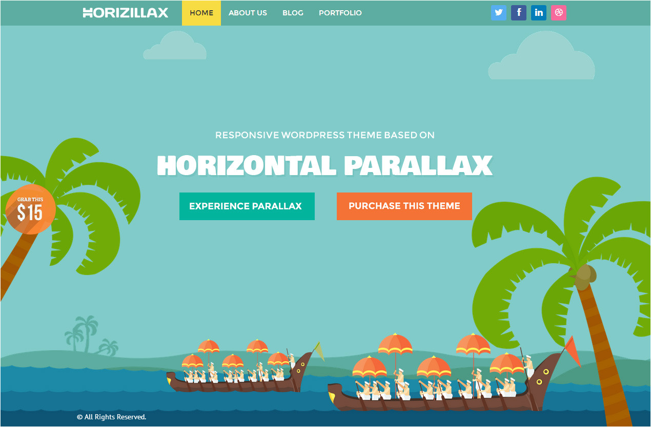 html5 parallax scrolling template free download