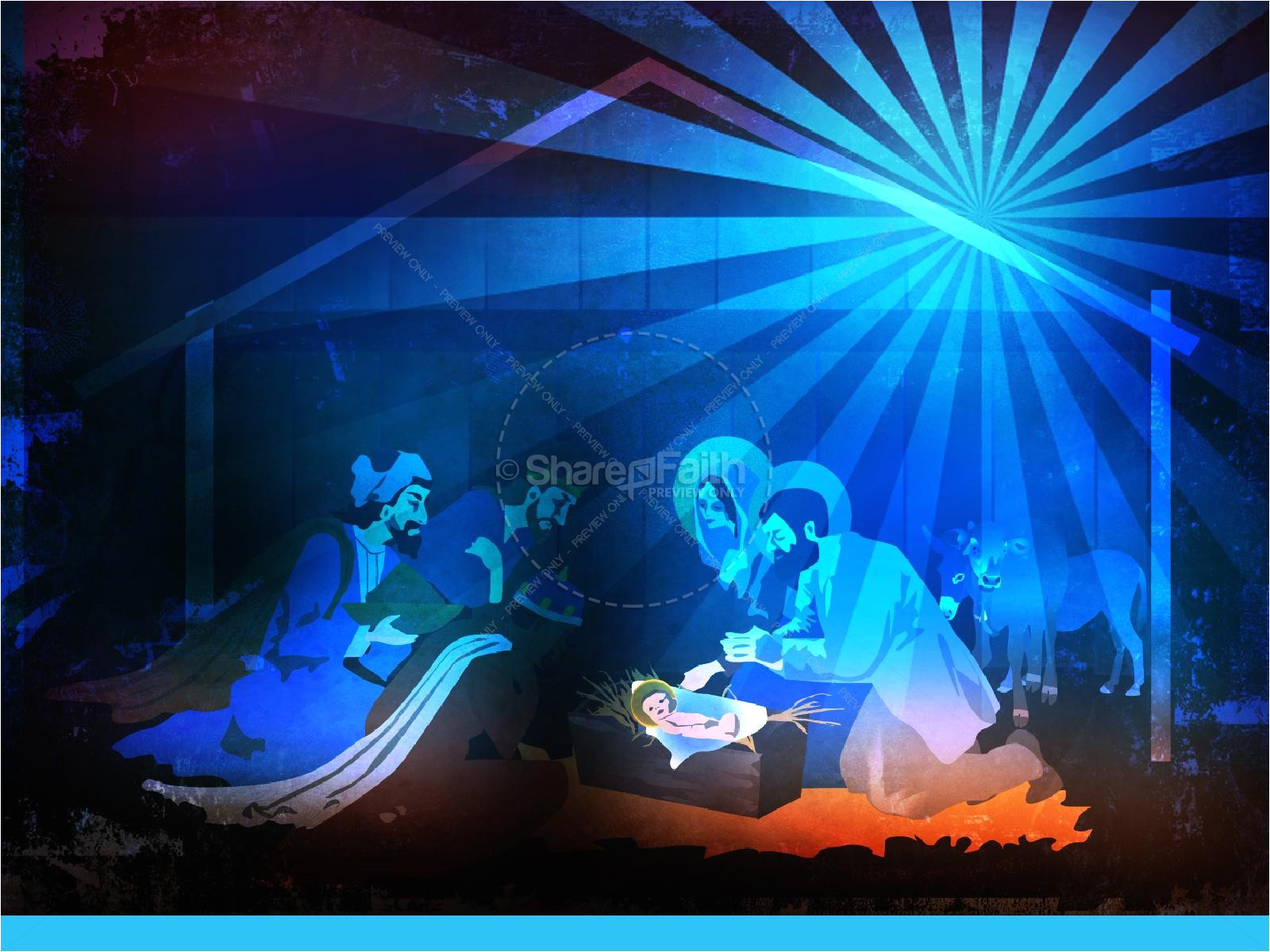 Free Nativity Powerpoint Templates the Nativity Story Christmas Powerpoint Christmas