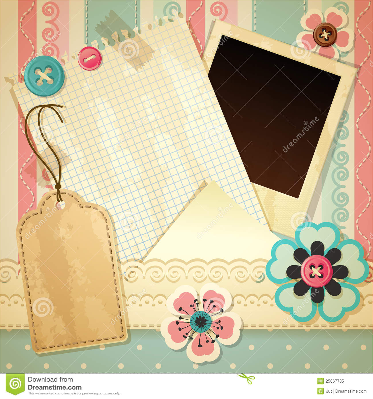 royalty free stock photo scrapbook template image25667735