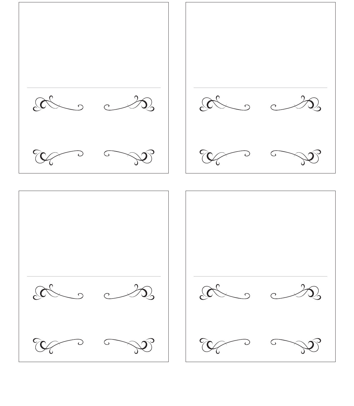 Free Placecard Template 19 Elegant Fun Printable Place Cards Kitty Baby Love