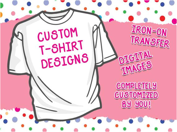 custom t shirt designs iron on