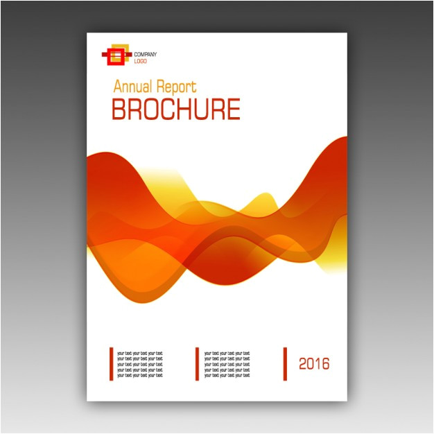 orange brochure template 895672