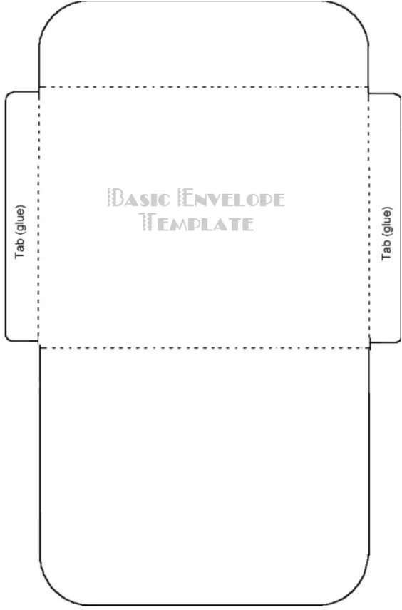 free envelope printing template