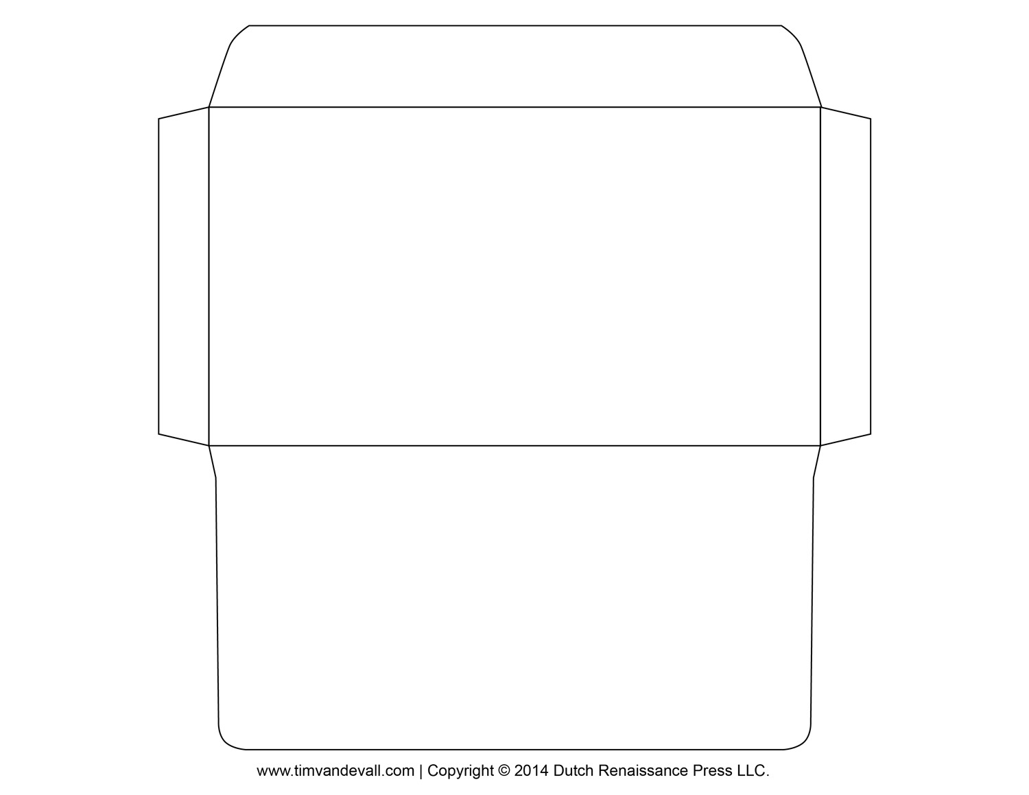 printable envelope templates