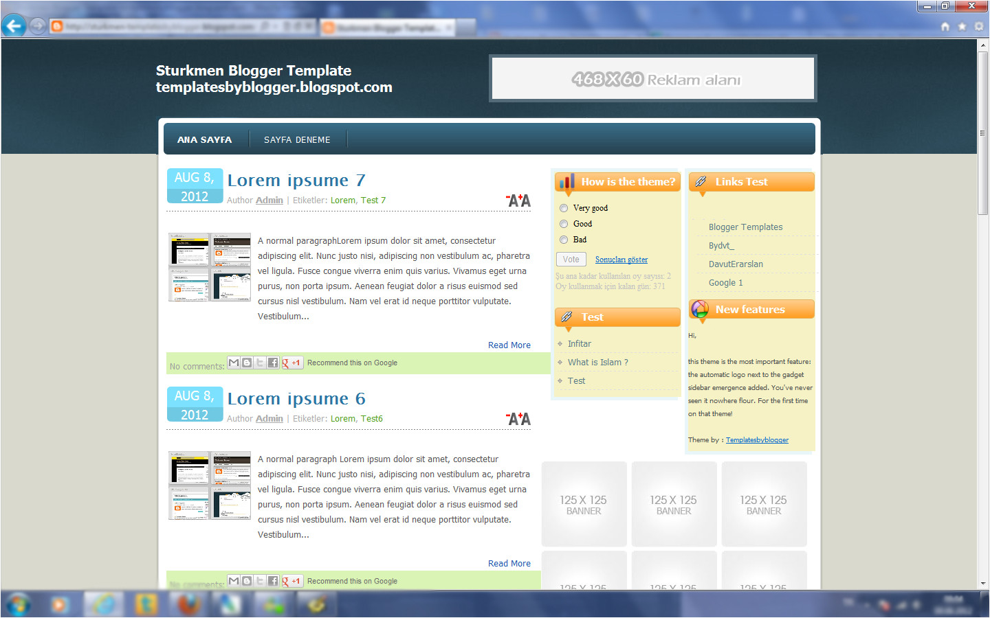Free Xml Templates for Blogger My Blogger Templates Free Xml Blogger Template