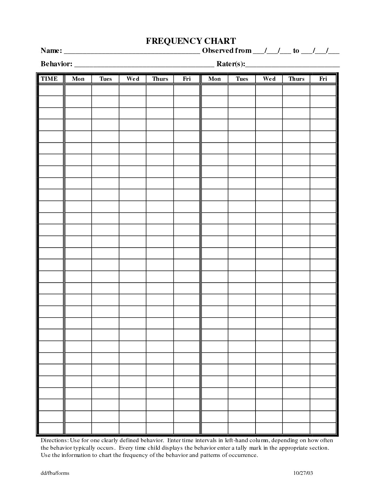 post behavior tally chart printable 175917
