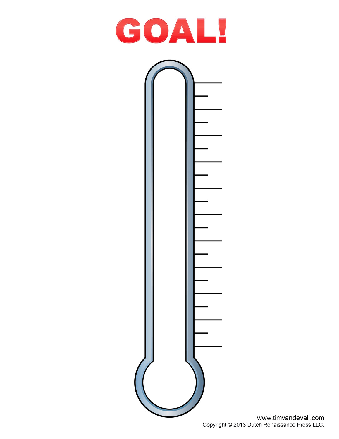 fundraising thermometer templates