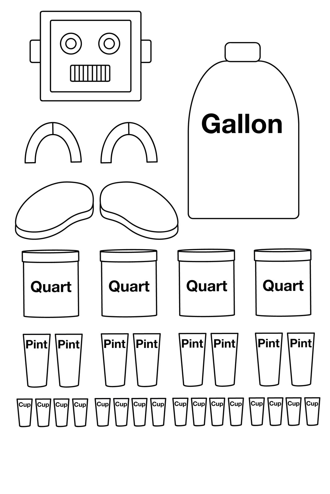 Gallon Man Template Williamson ga us