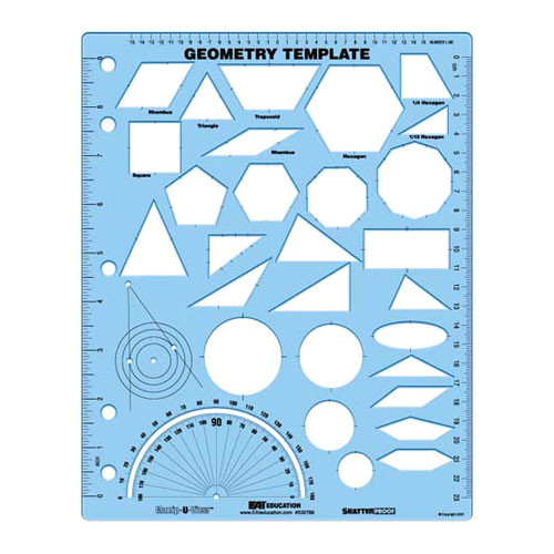 Geometry Template Everyday Mathematics Geometry Template Manip U View Common Core State