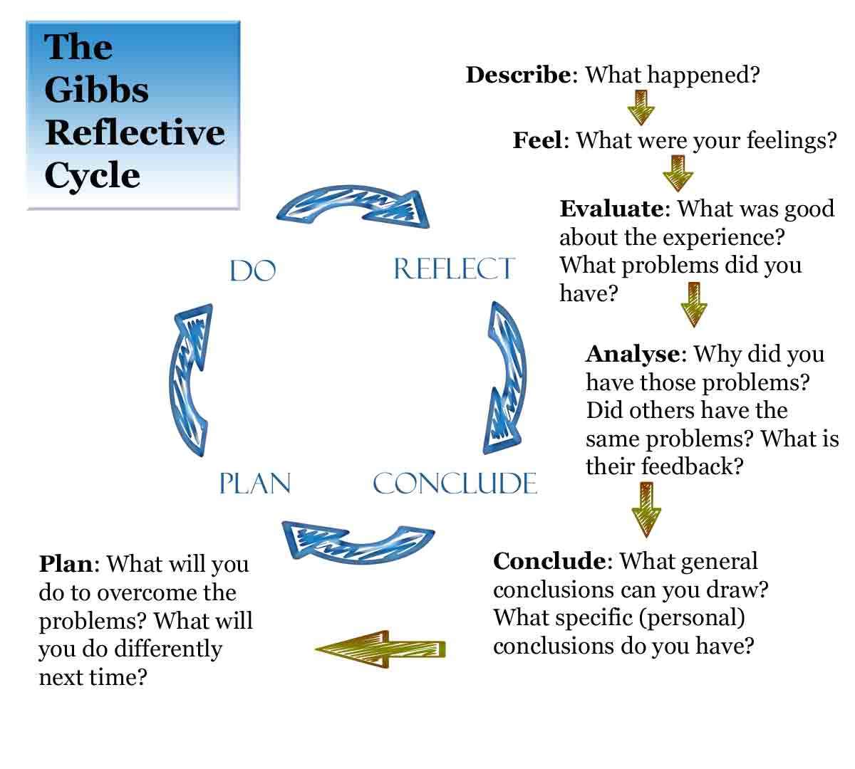 essay gibbs reflective cycle