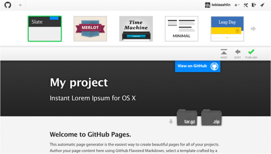 Github Pages Templates Github Pages Templates T3n