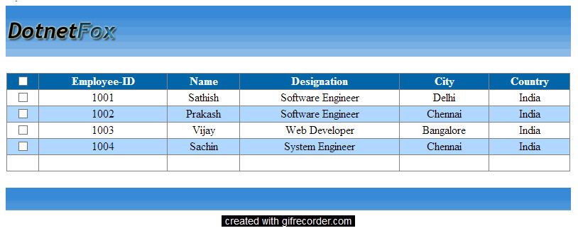 Grid View Templates In asp Net Gridview Custom Css Style Example In asp Net