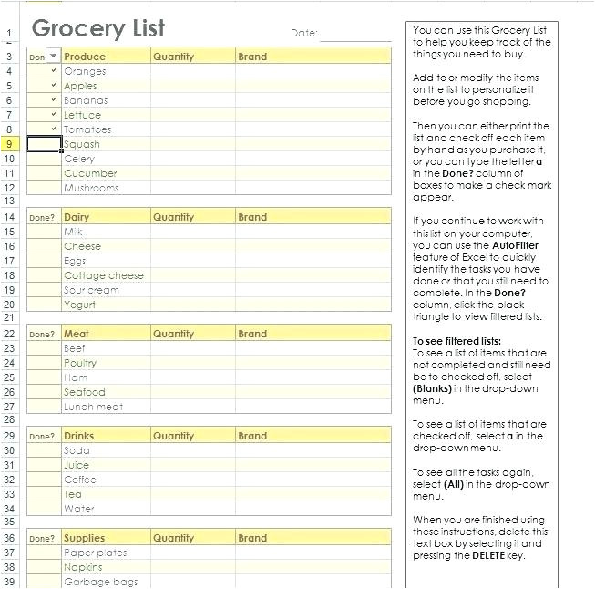 printable blank grocery list template apple numbers shopping