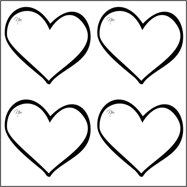 heart template