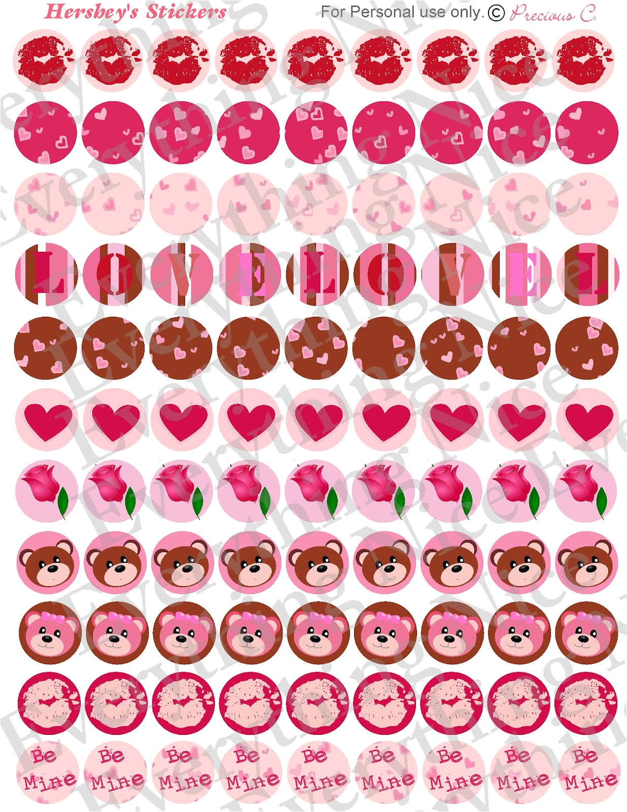 post free printable valentine stickers 233863