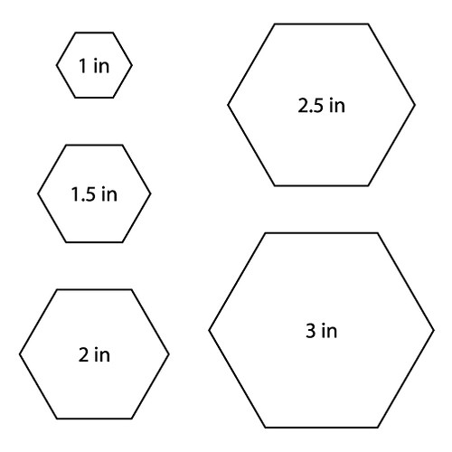 how to easy hexagon quilt top piecing