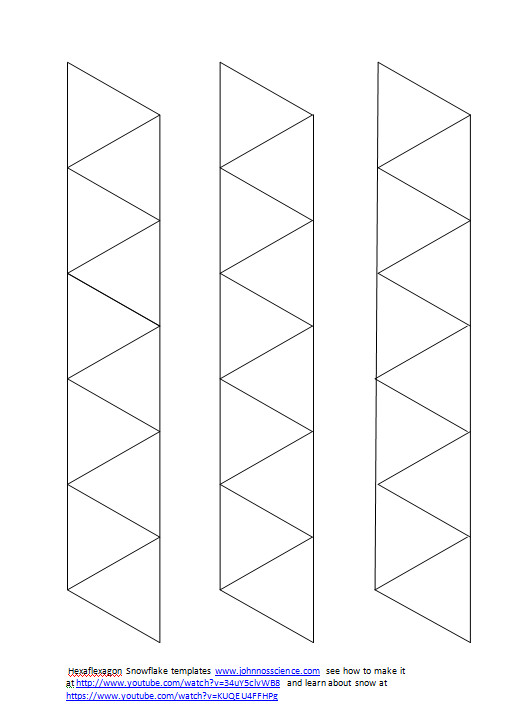hexaflexagon template