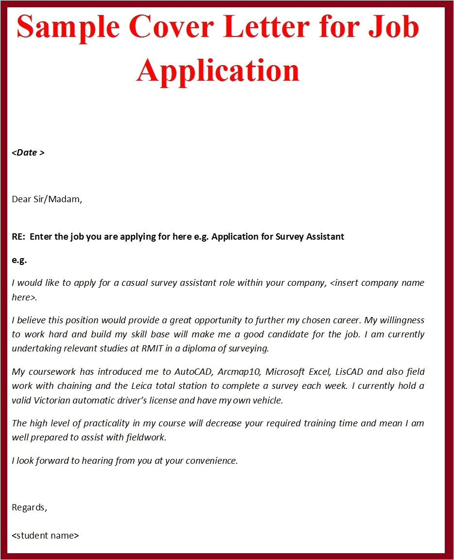 how to create a cover letter how to make cover letter for job application