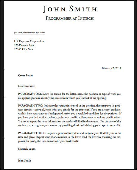 How Do Cover Letters Look Cover Letters Necessary or Not Landover associates
