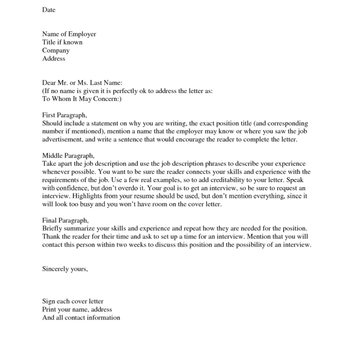 How Should A Cover Letter Be Addressed Cover Letter who to Address Experience Resumes