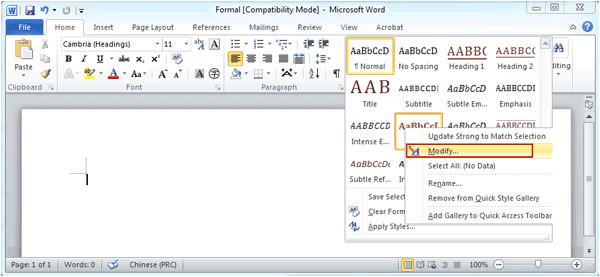 how to change default template in word 2007 2010