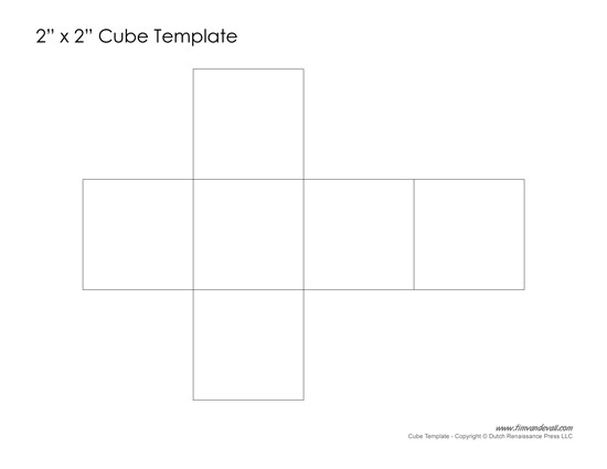 paper cube template