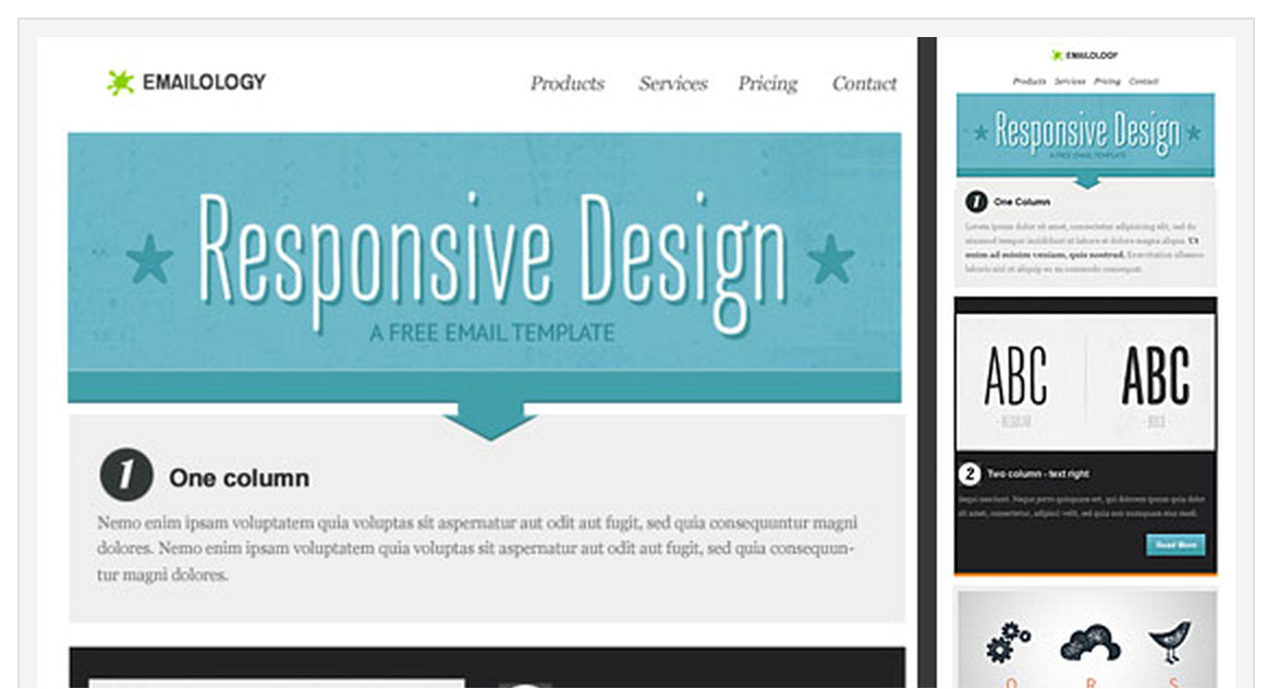 how to make responsive email template