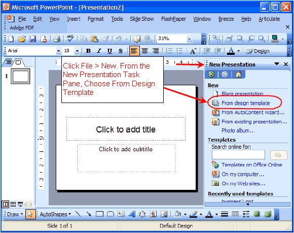 how to create your own powerpoint template